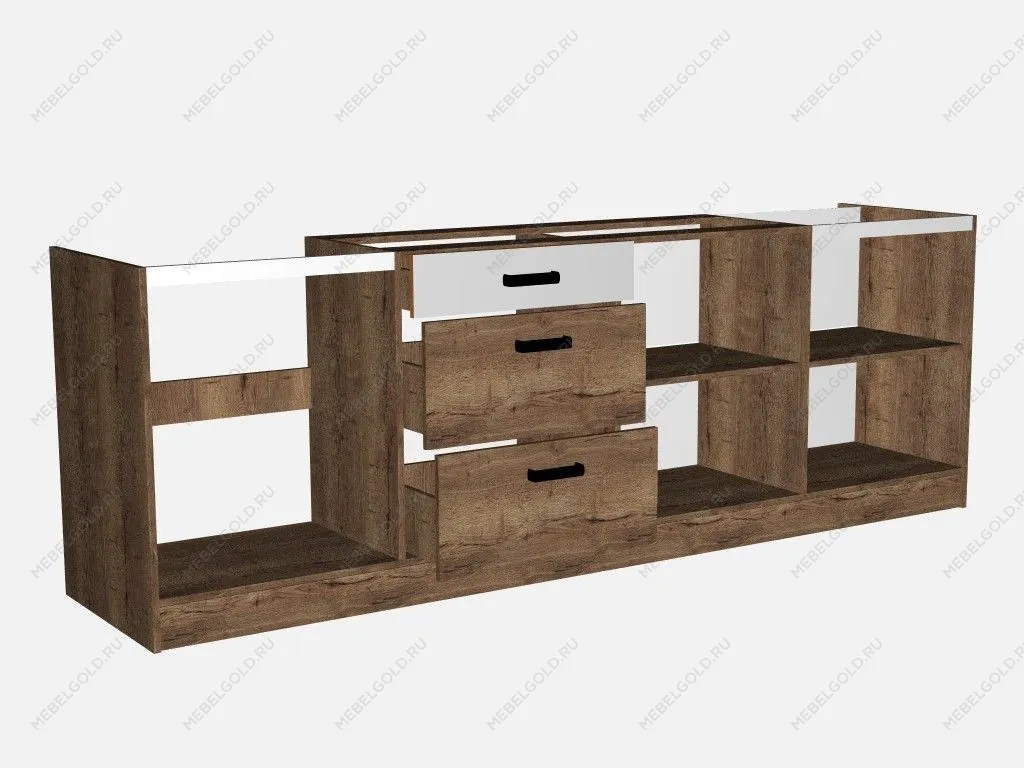 Стол, Адель-2 (2400*470*820) Дуб галифакс Табак, 20152 | изображение 1