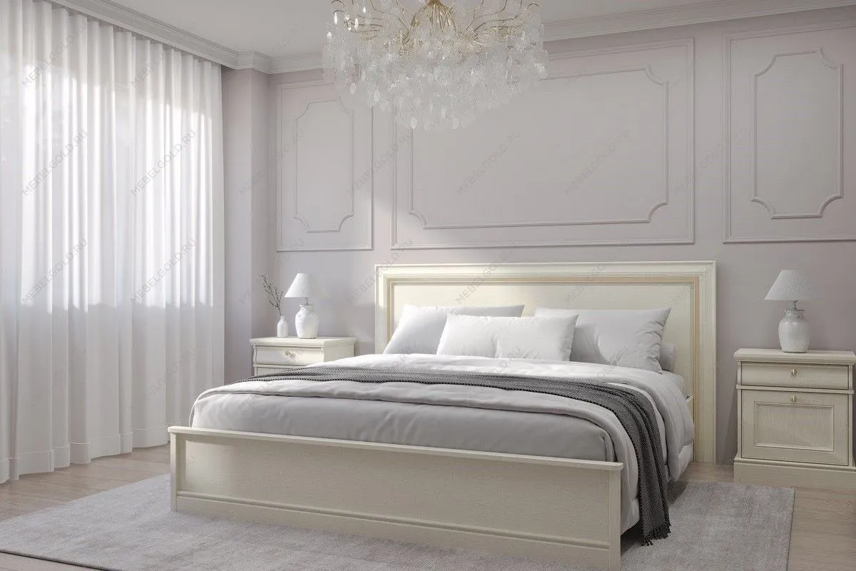 Кровать 1800 с подъемным механизмом, Сиена (2090*2110*1100) Береза бежевая | изображение 2