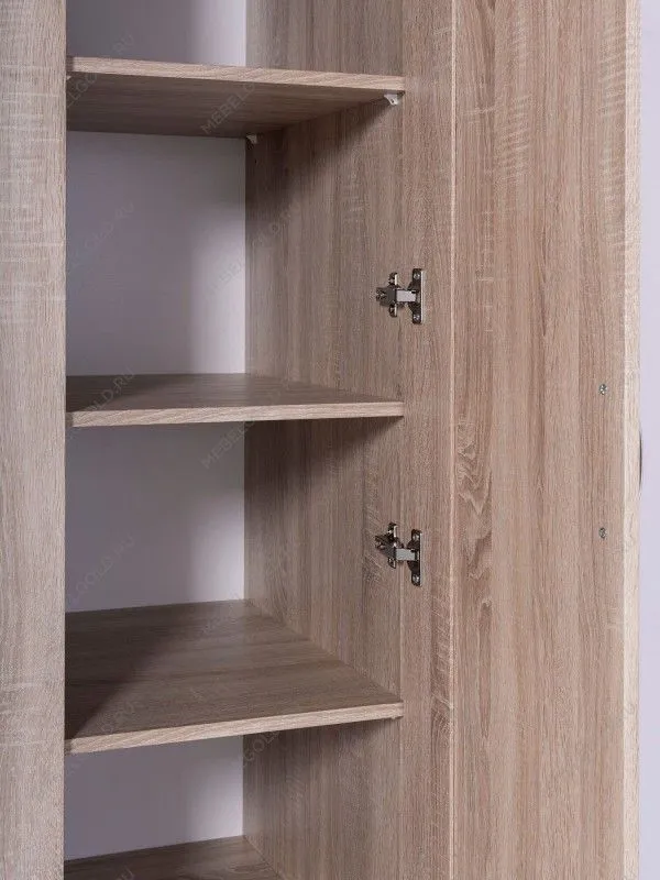 Шкаф Сириус, 4 двери и 1 ящик с зеркалами, 156х50х190 см, дуб сонома | изображение 11