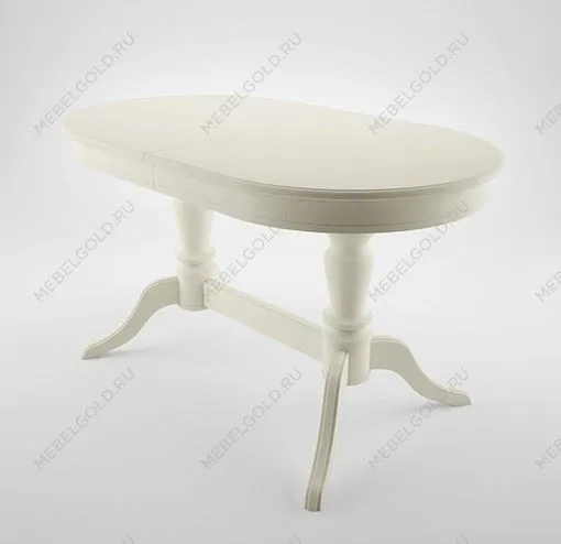 Стол Орфей-2 (Эмаль 11/Слоновая кость/шпон бук)