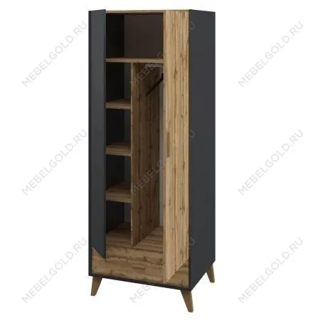 Шкаф для одежды Сканди МН-036-35 Графит | изображение 1