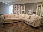Диван Лара угловой 3-у-2 бежевый золото | изображение 2