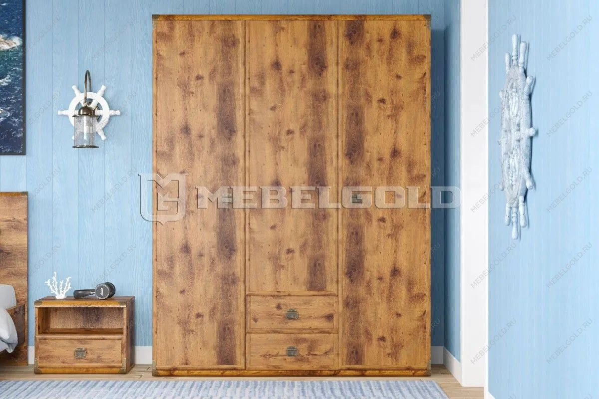 Шкаф Индиана JSZF3D2S дуб саттер | изображение 1