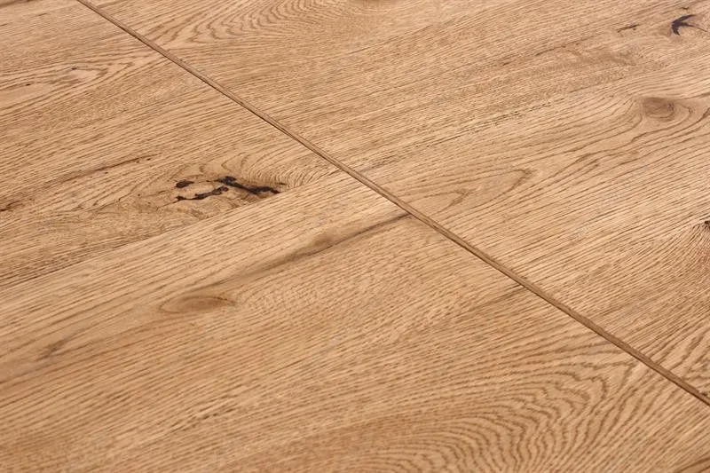 Стол обеденный Halmar MASSIVE раскладной (дуб светлый/черный) | изображение 10