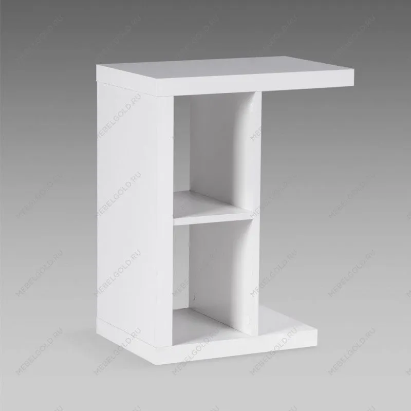 ЛАКК / ЭНКЕЛЬ Приставной стол ИКЕА / IKEA Т, тамбурат, цвет белый | изображение 1