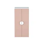 ПИКСИ шкаф распашной с 2 дверьми и 3 полками 60х57х123, мечтательный пион | изображение 1