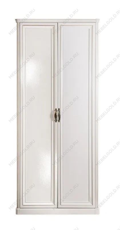 Шкаф Натали 2-дверный без зеркал белый глянец | изображение 1