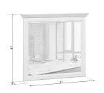 Зеркало Стилиус LUS90 (Орех донской) | изображение 1