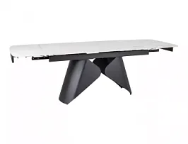 Стол обеденный Signal ARMANDO 160 (белый/черный)