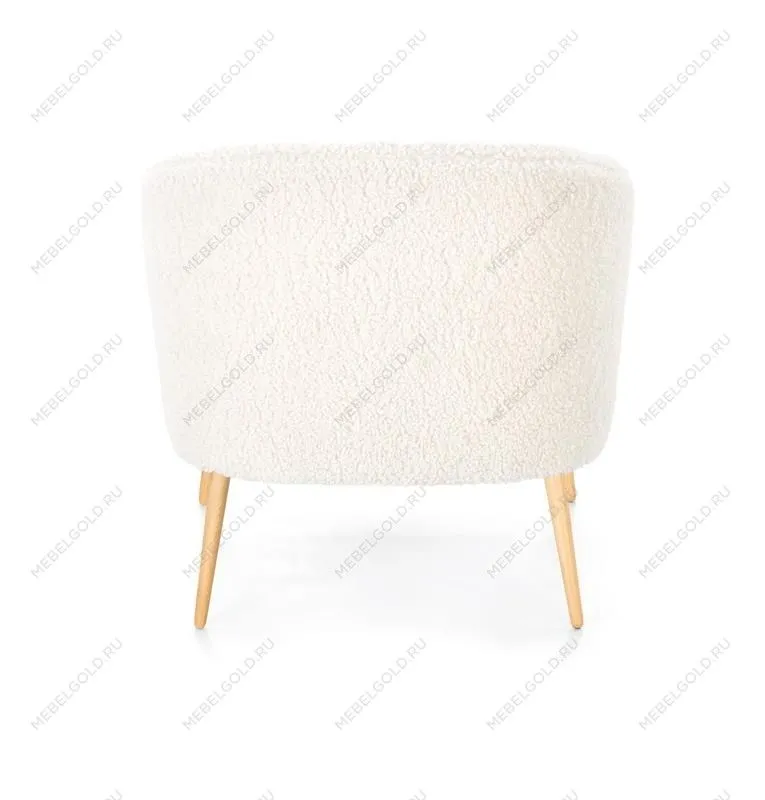 Кресло Halmar GRIFON 2 (кремовый/натуральный) | изображение 2