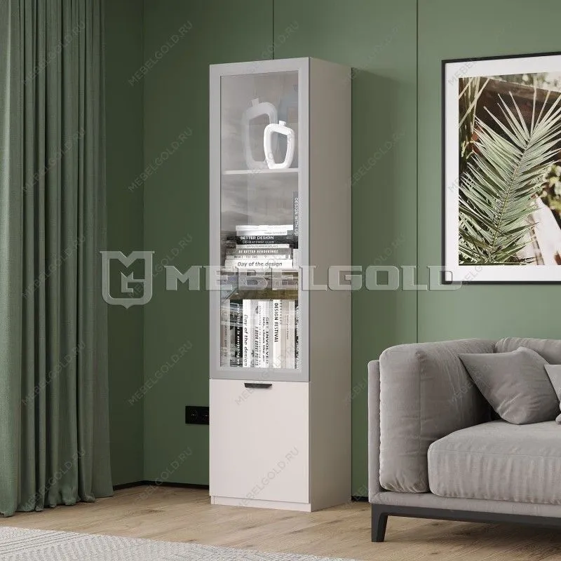 Шкаф с витриной Модерн 1V1D/52 | изображение 2