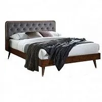 Кровать Halmar CASSIDYсерый/орех 160/200