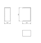 МАКС секция разделительная 75-100х36 белая | изображение 2