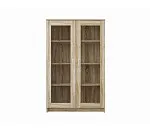 БРИМНЭС / СИРИУС тумба ИКЕА / IKEA 2 двери со стеклом 78х123 сонома | изображение 1