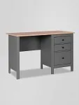 Стол письменный Сага, 120х56, серый/ясень | изображение 8
