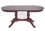Стол обеденный Лилия-1300 (махагон) | изображение 1