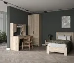 Кровать (каркас) 900, Юта (1122*2130*1004) Дуб Мария, 12205 | изображение 2