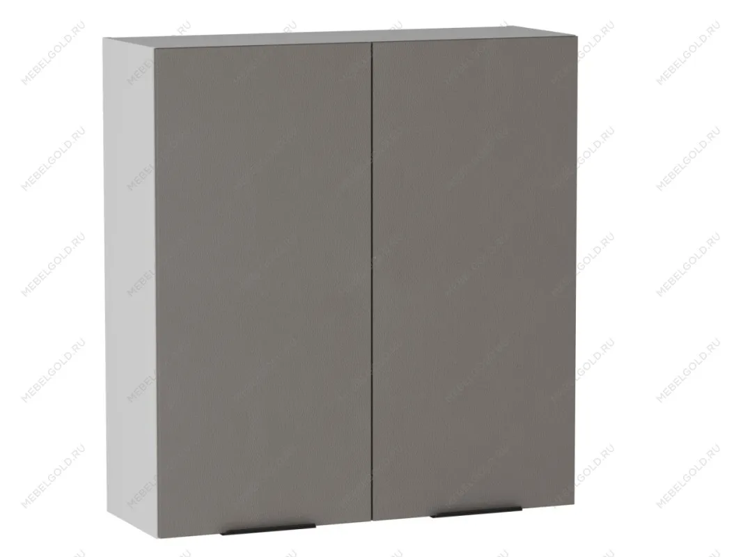 Шкаф 960 2-х дверный ШГ-90, Ватель (900*316*960) Экокожа Мокко, 24464