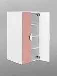 Шкаф распашной Пикси, с двумя дверьми и тремя полками 60х57х120, мечтательный пион | изображение 14