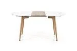 Стол обеденный Halmar EDWARD раскладной (белый/дуб сан ремо) | изображение 3