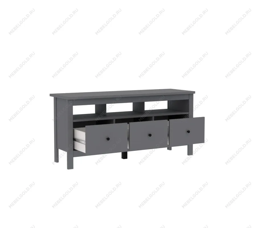 САГА тумба 3 ящика серая | изображение 2