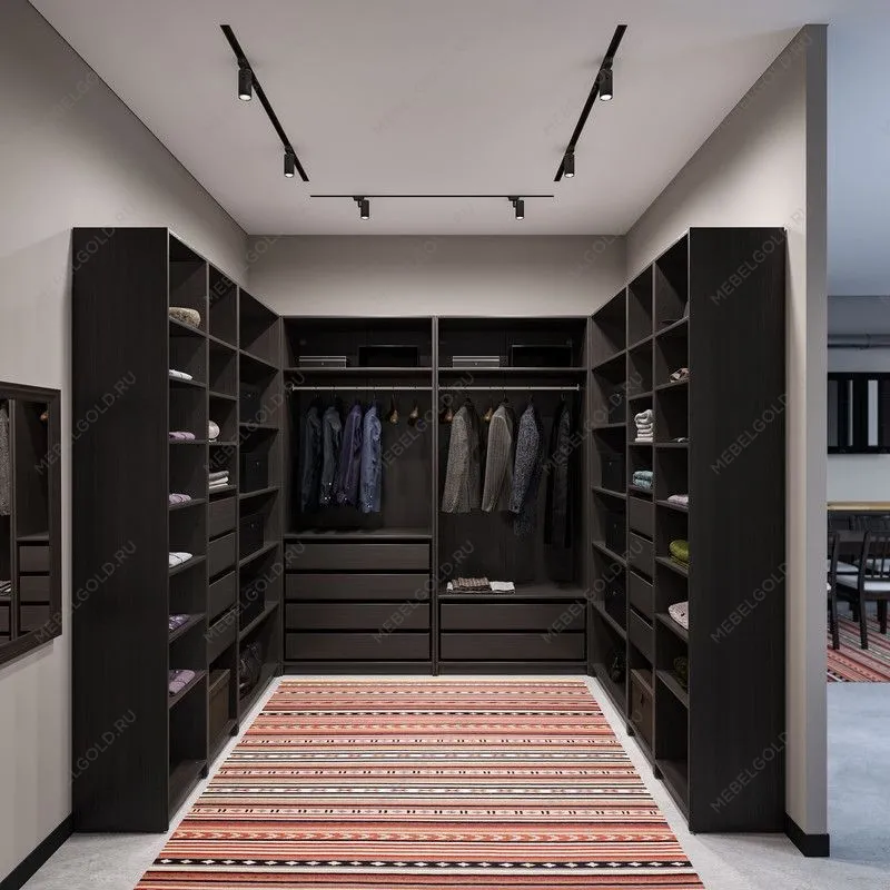 Ящик МАКС длинный выдвижной в двухдверный узкий шкаф, ДСП, цвет Дуб Венге | изображение 3