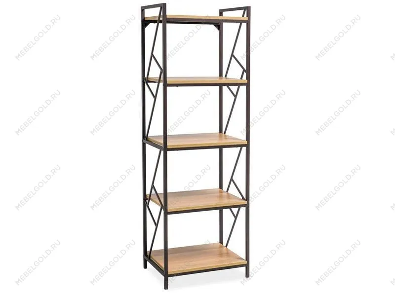 Стеллаж Signal TABLO R5 (дуб/темно-коричневый)