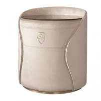 Пуф-тумба Жемчужный берег (бархат) золото Sweet dreams PS-101