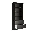 БРИМНЭС / СИРИУС Стеллаж ИКЕА / IKEA 2 ящика 78х190 Дуб Венге | изображение 2