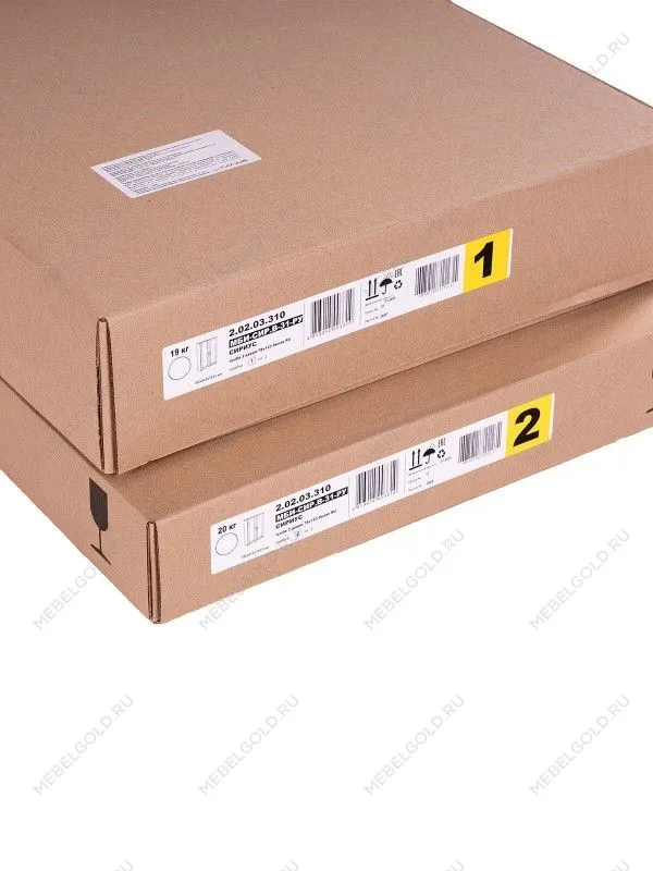 Тумба Сириус, 2 двери, 78х41х124см, дуб сонома | изображение 8