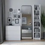 Комод Варма, 3 ящика, 80х78х40 см, эмаль белая | изображение 6