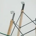 Стол CINDY GLASS Прозрачный | изображение 1