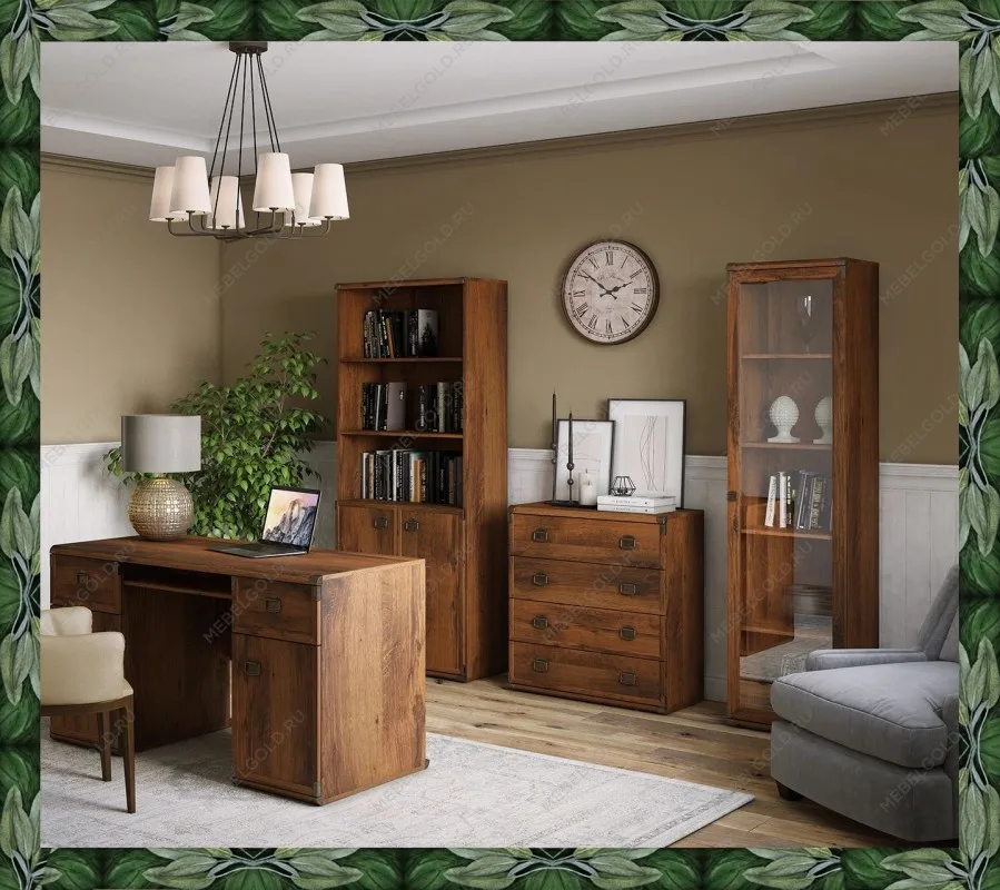 Стеллаж Индиана JREG2DO дуб саттер - Выставка Лобня | изображение 6