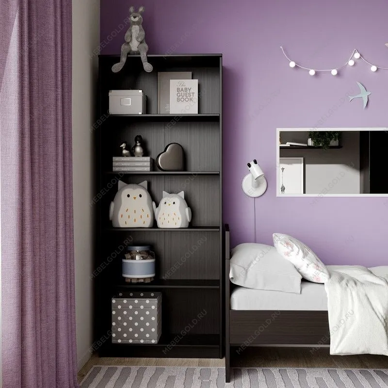 БРИМНЭС / СИРИУС Стеллаж ИКЕА / IKEA 78х190 Дуб Венге | изображение 4