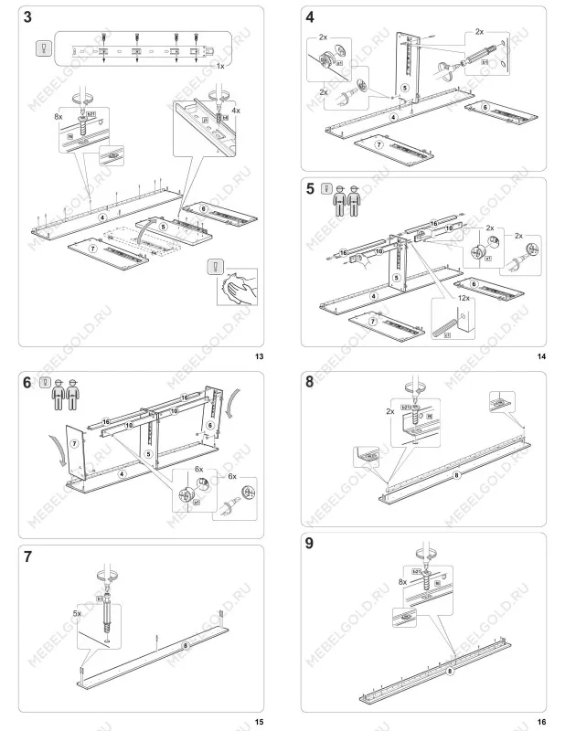 Кровать раздвижная Сириус, с ящиками, 80х200/160х200 см, бежевая, дуб сонома | изображение 22
