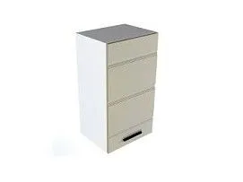 Шкаф ШГ-40, Канзас (400*320*720) Капучино Софт, 20921