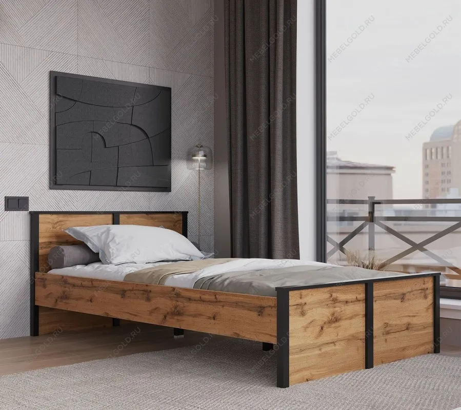 Кровать Лофт LOZ120х200 | изображение 2