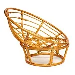 Кресло Papasan с подушкой Светлый мед, ткань | изображение 1