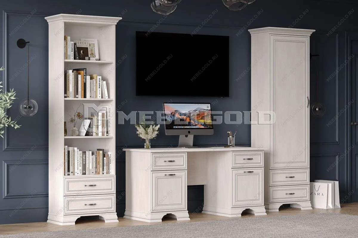 Стеллаж Тиффани 2S вудлайн кремовый | изображение 4