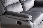 Диван-реклайнер Signal SPENCER 2 VELVET (серый) | изображение 2