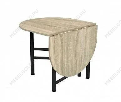 Стол-книжка Рим овал (дуб санома) | изображение 3