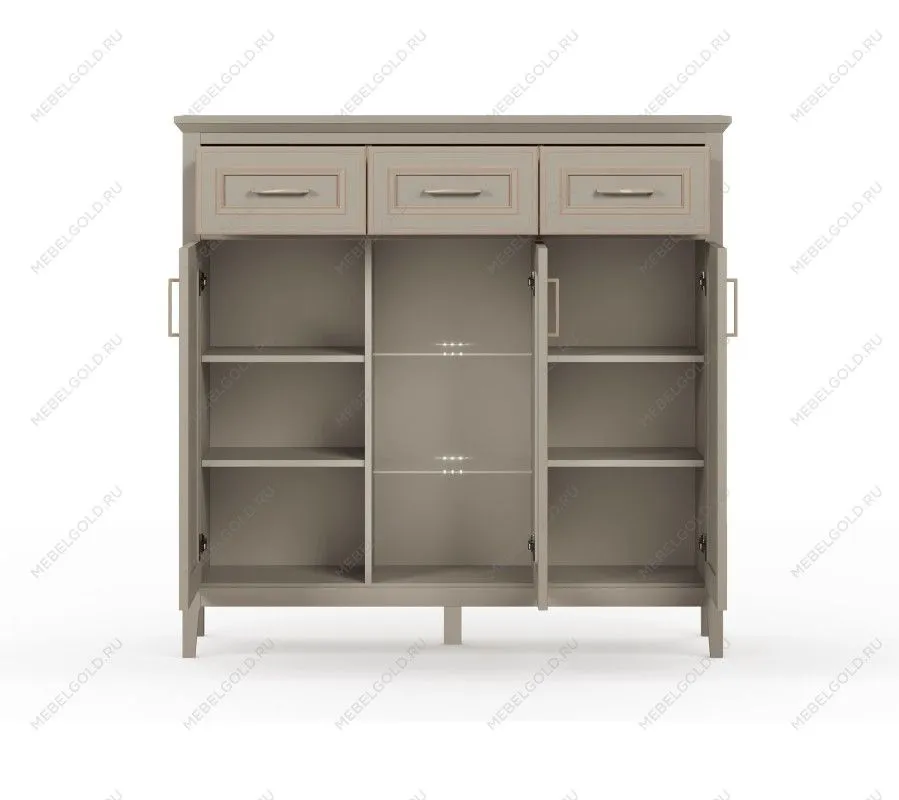 Тумба Классик KOM1W2D3S с подсветкой | изображение 1