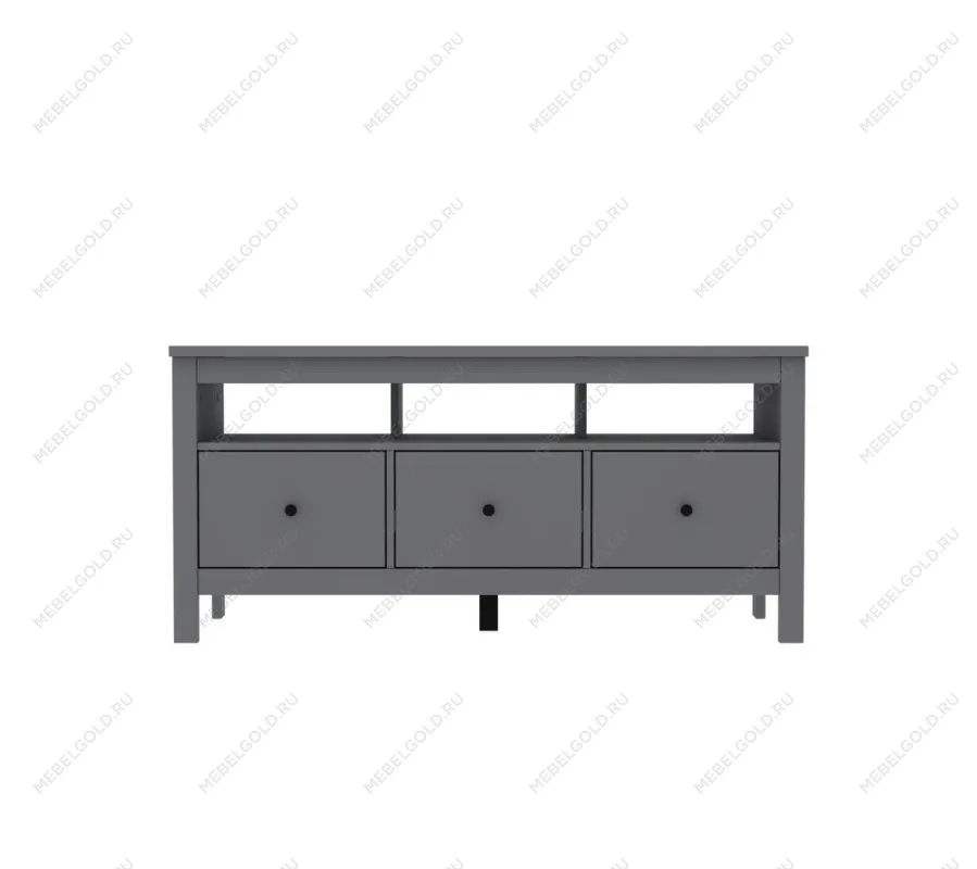 САГА тумба 3 ящика серая | изображение 1