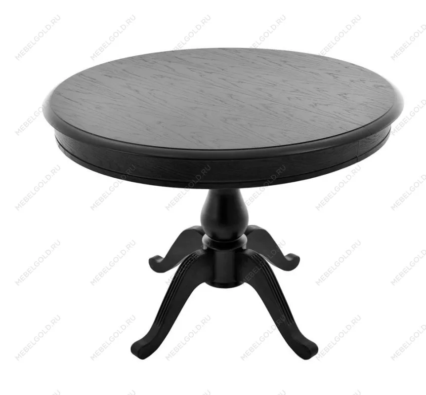 Стол Фабрицио-1 раздвижной (D 1000 / Цвет дерева:Тон 8 Венге натуральный)