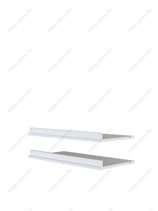 м. Марьина Роща - Комплект полок для обуви МОБИ (MOBI) POLB/75 (2 шт.) к шкафу REG/75, белый