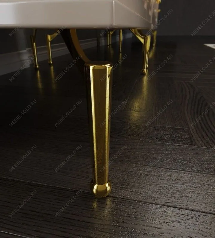 Витрина Замира 2-ств высокая бежевый | изображение 3