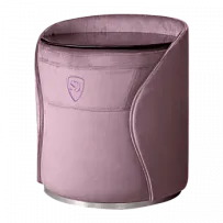 Пуф-тумба Душистая лаванда (бархат) серебро Sweet dreams PS-101