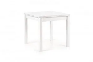 Стол обеденный Halmar GRACJAN раскладнойбелый 80-160/80/76