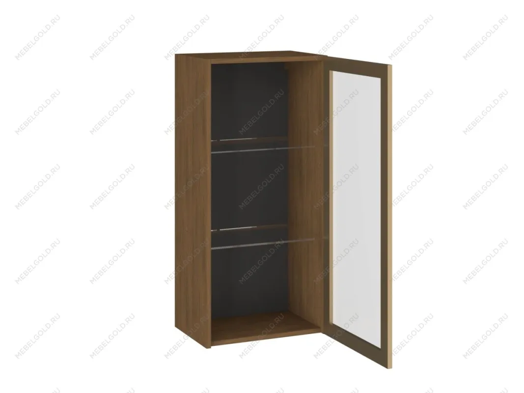 Шкаф 960 ШСТ-45, Фьюжн (450*317*960) Дуб Каселла коричневый/Золото, 27171 | изображение 1