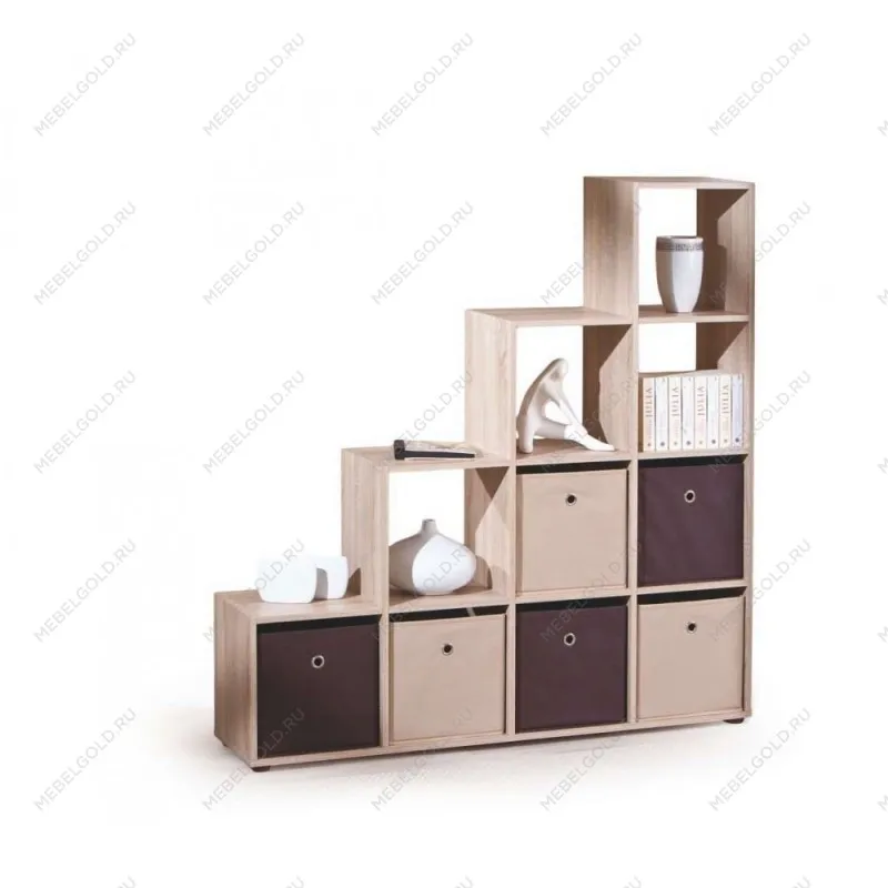 Стеллаж Halmar LUINI (дуб сонома) (без ящиков)